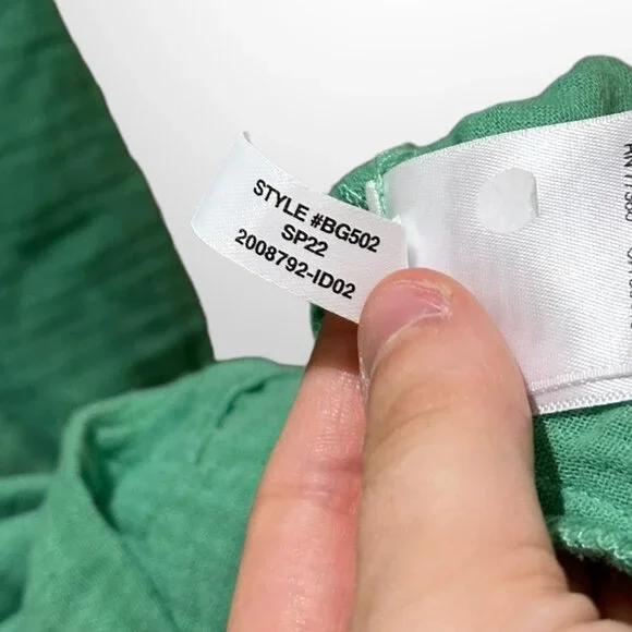 J. Crew Squareneck Soft Gauze Mini Dress Puff Sleeve Longsleeve - Picture 6 of 6